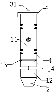 Large-diameter extension arm type steel pipe pile and construction method thereof