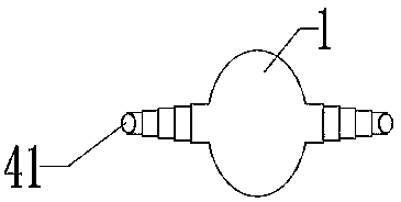 Large-diameter extension arm type steel pipe pile and construction method thereof