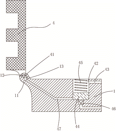 Combined type window frame