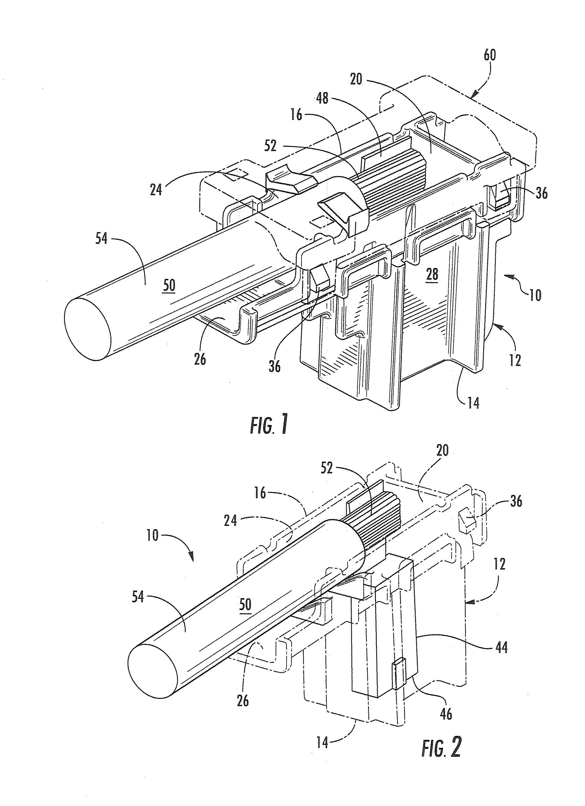 Variable wire strain relief connector