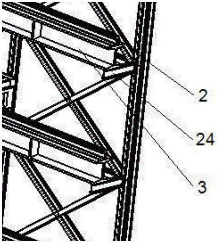 Intensive intelligent stereoscopic warehousing system for storing steel