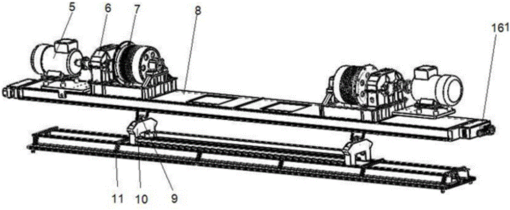 Intensive intelligent stereoscopic warehousing system for storing steel