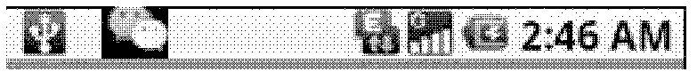 Application synergy method based on status bar icon and communication terminal