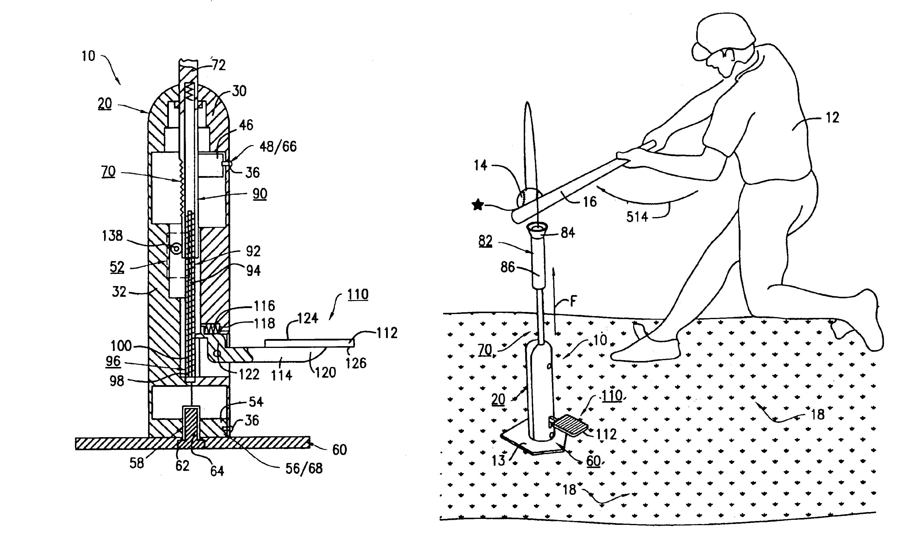 Baseball server apparatus with a delay timer element for providing a delaying time period for serving-up a baseball