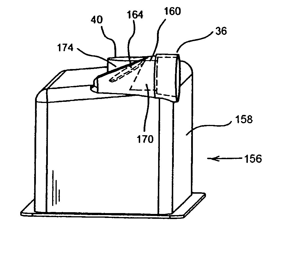 Humidifier with back-flow prevention valve