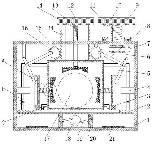 Brake safety protection system for new energy automobile