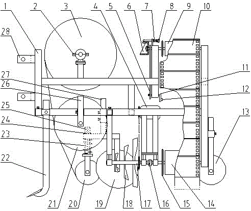 A kind of overwintering soil machine for blueberry and black currant