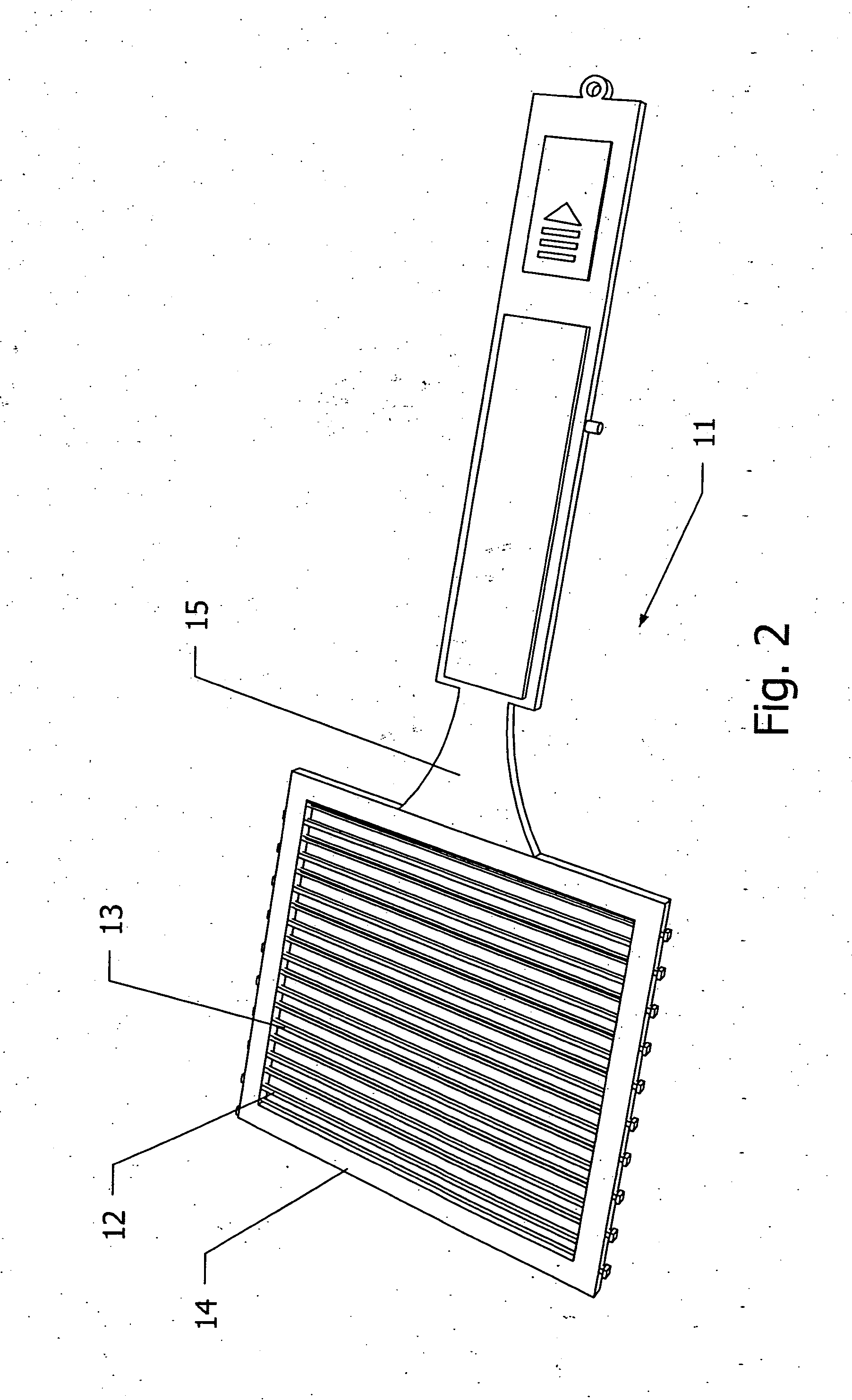 Flexible electric flyswatter with shape memory capabilities