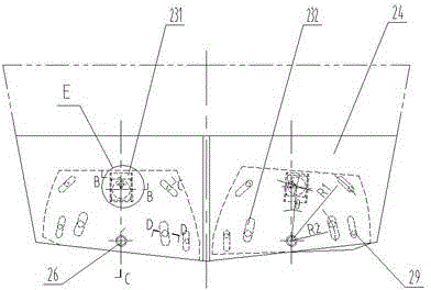 Double-plate swirling rectification anti-drag stabilizer of speed boat