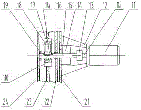 Double-plate swirling rectification anti-drag stabilizer of speed boat