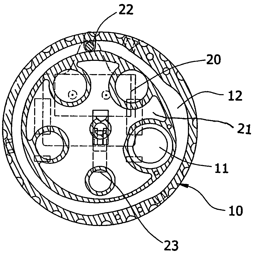 Structure of automatic pencil sharpener