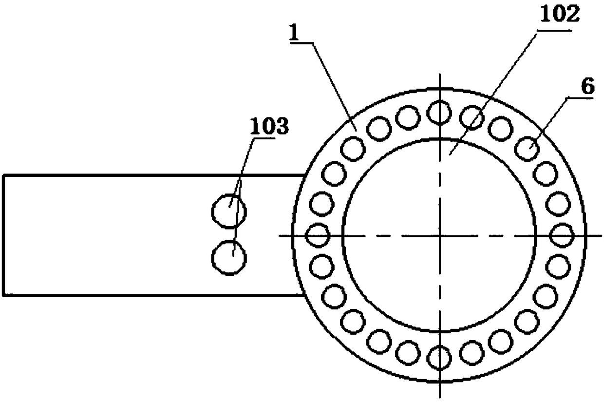 A contact excitation light source for a fluorescence imaging detection system