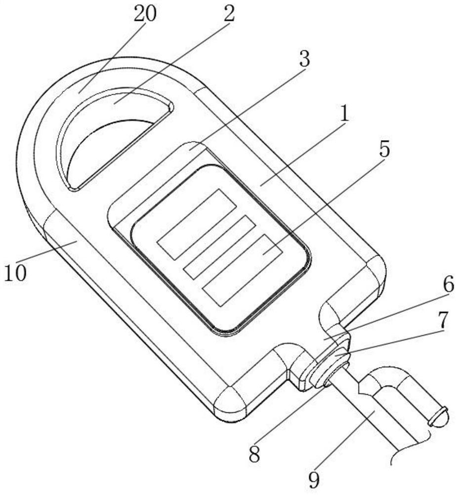 Self-destructive infusion bag