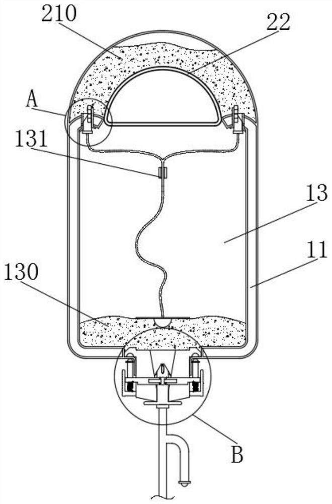 Self-destructive infusion bag