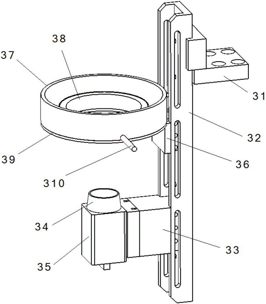 CCD inspection mechanism of vacuum suction membrane