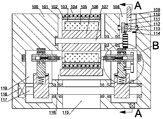 Metal electroplating device