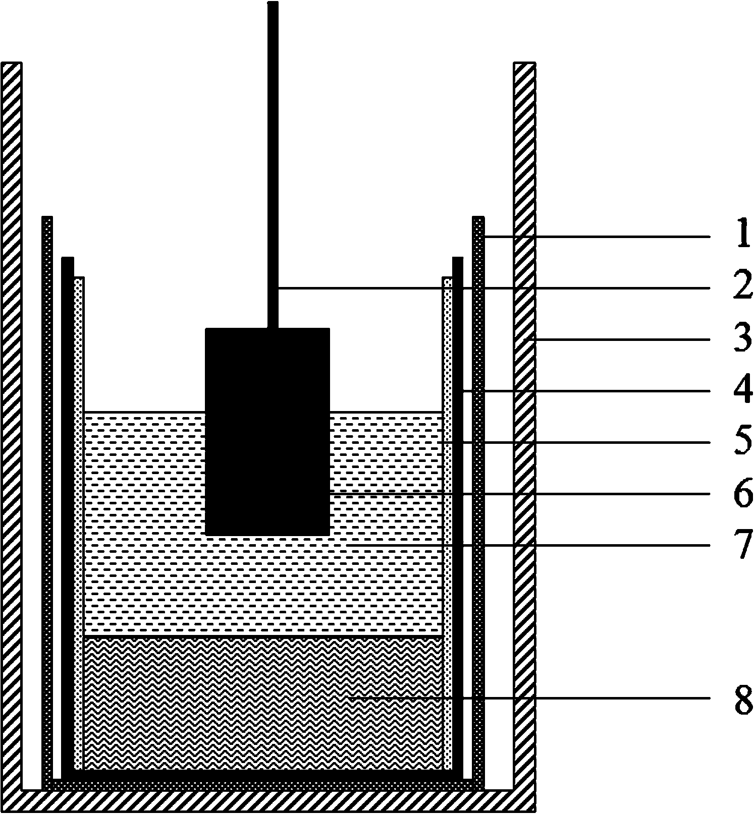 Method for extracting metal from coal ash by fused salt electrolysis method