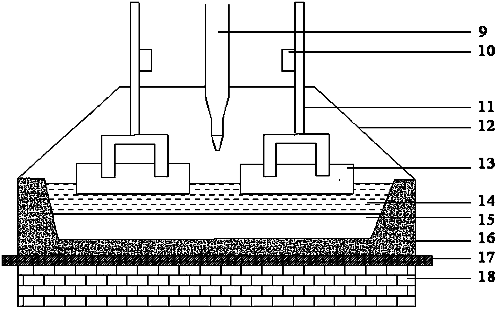 Method for extracting metal from coal ash by fused salt electrolysis method