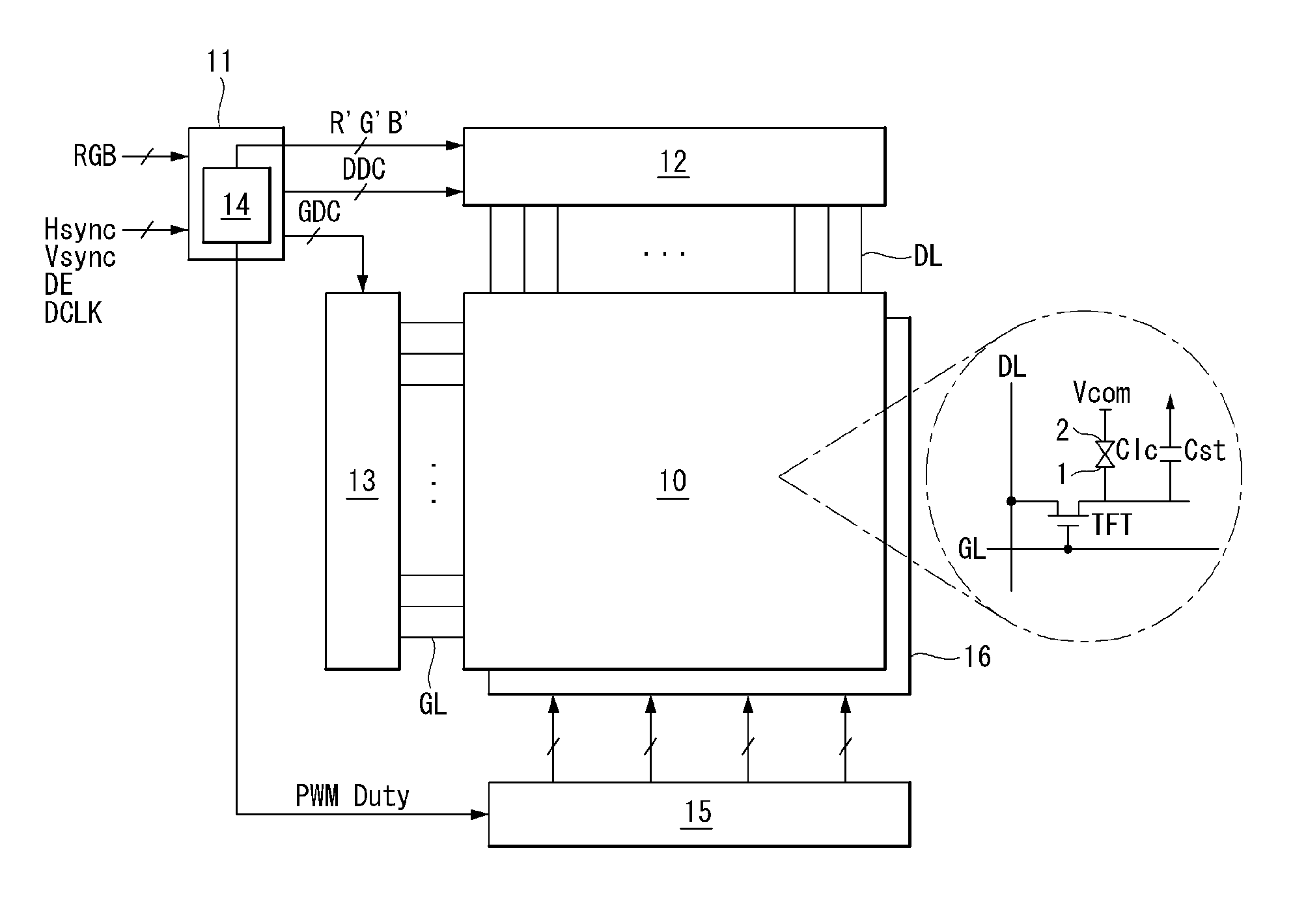 Liquid Crystal Display and Scanning Back Light Driving Method Thereof