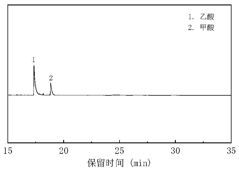 Kitchen garbage and CO2 source hydrothermal synergistic conversion method