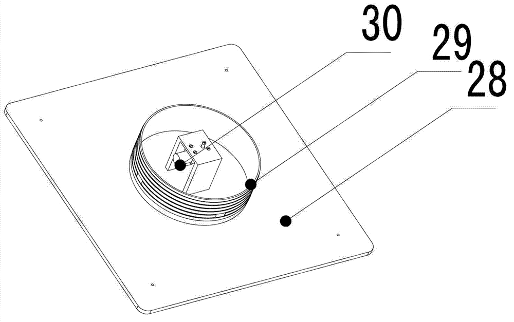 Four-side rotation level switching game machine