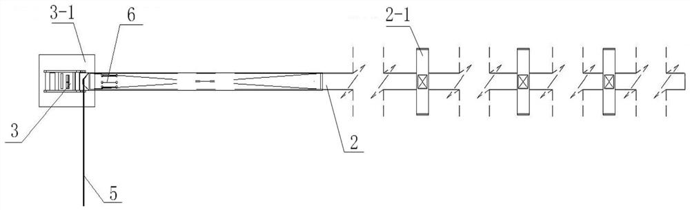 Fastening belt assembly and method for mounting and dismounting wind turbine generator turbulent flow strip