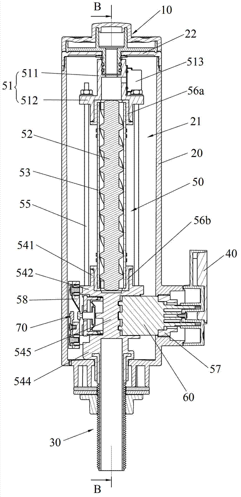 Instant water heating faucet