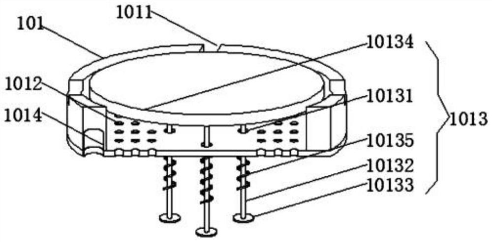 Environment-friendly cigarette ash treatment device and method for preventing cigarette ash from being drifted away