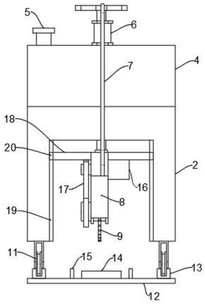 Concrete pavement joint-cutting device for highway bridge construction and using method thereof