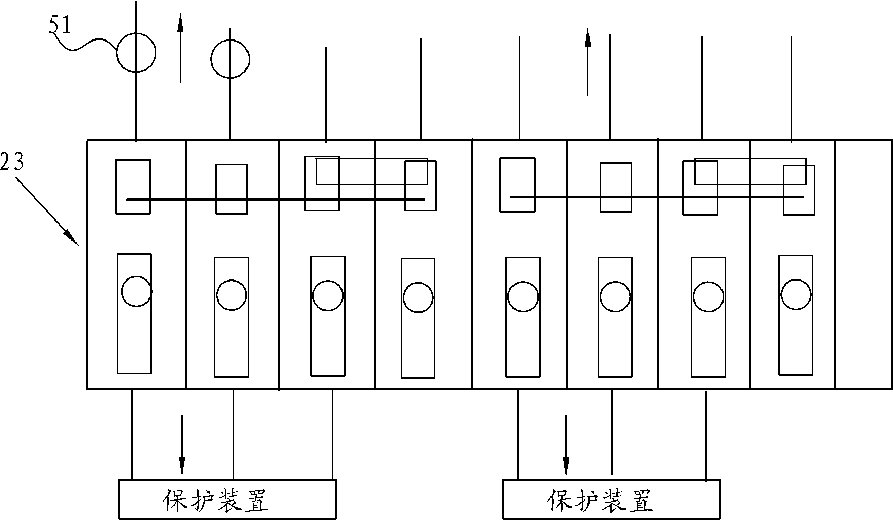 Post-failure live treatment method for protection device of distribution network system and portable protection device