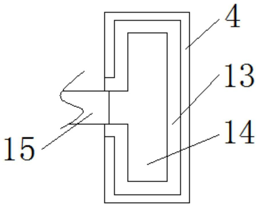 Circulating cooling device of wind power doubly-fed generator