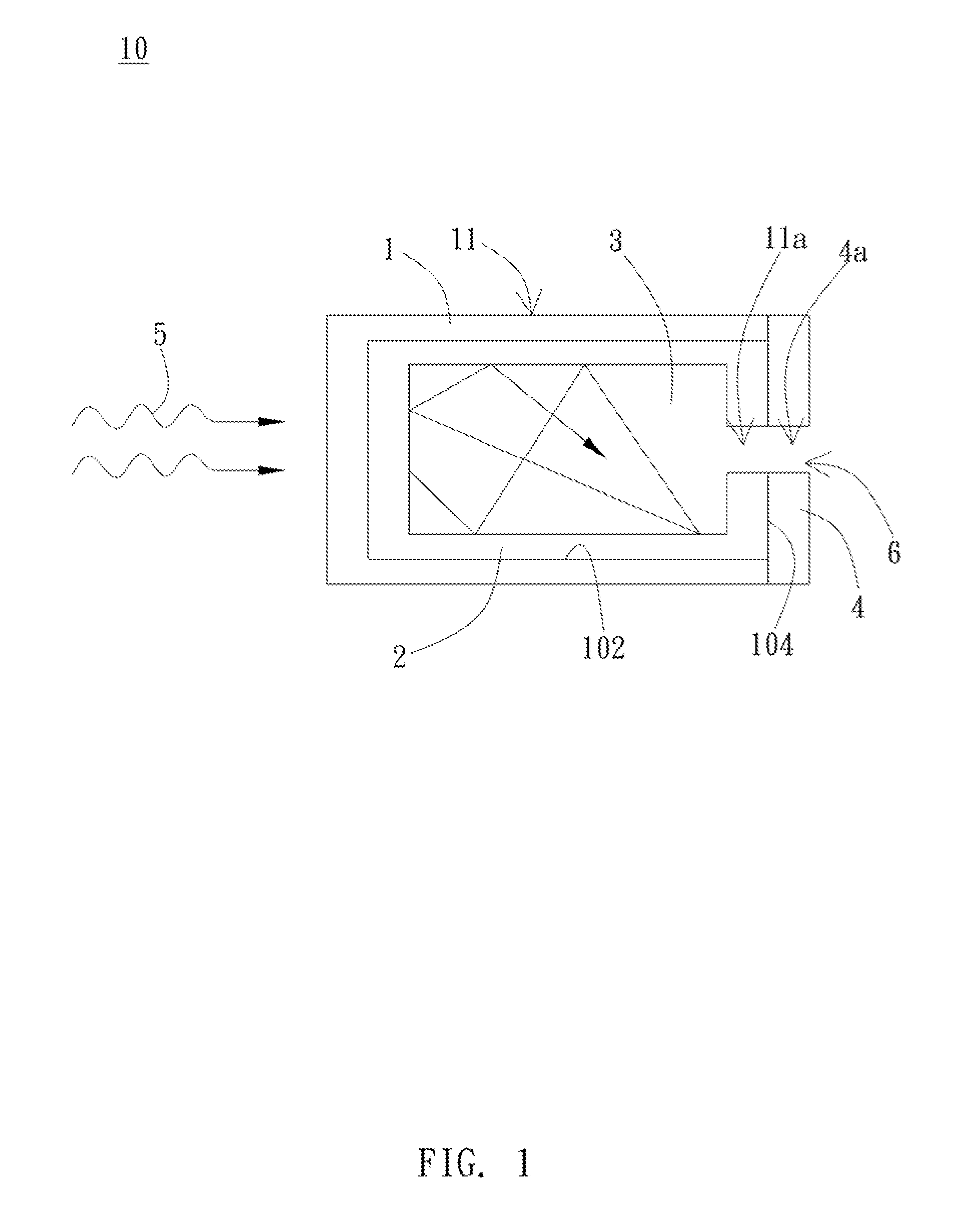 Non-visible particle detection based on smart phone