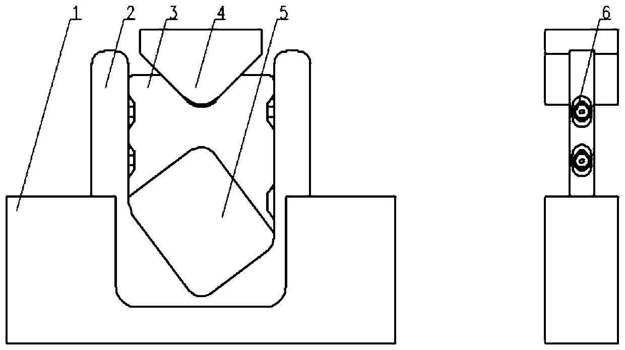 Preparation device and method for large-size heat adaptation structure of carbon fiber yarns