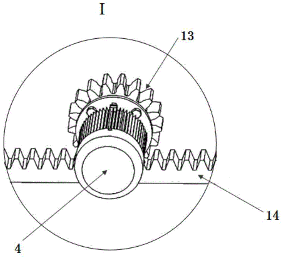 A large-scale magnetic spinning device and a method for preparing micro-nano fibers using the device