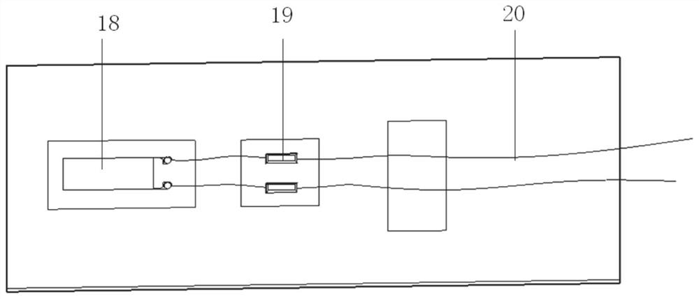 Anti-seismic and anti-shear test simulation system and method for tunnel crossing fault zone