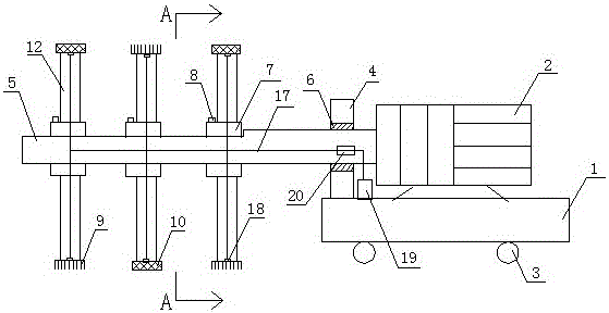 Petrochemical engineering pipe cleaner