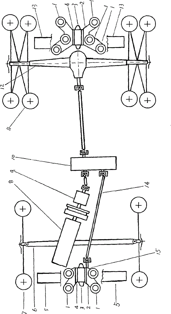 Heavy-load, efficient, low-consumption, and low-carbon iron wheel and automotive wheel amphibious vehicle as flexible as automobile