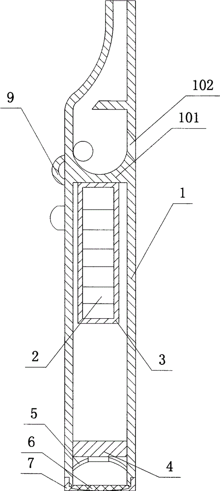 Improved whistle used for tourism