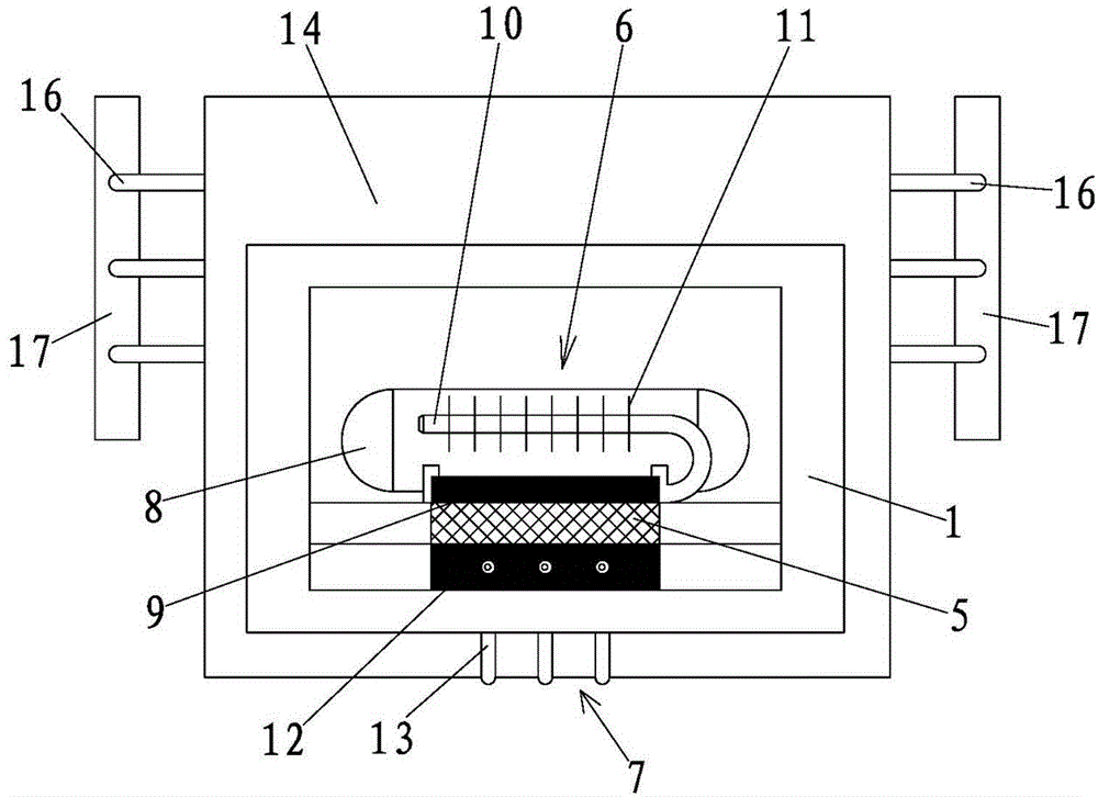 External range-hood temperature-varying module and range hood