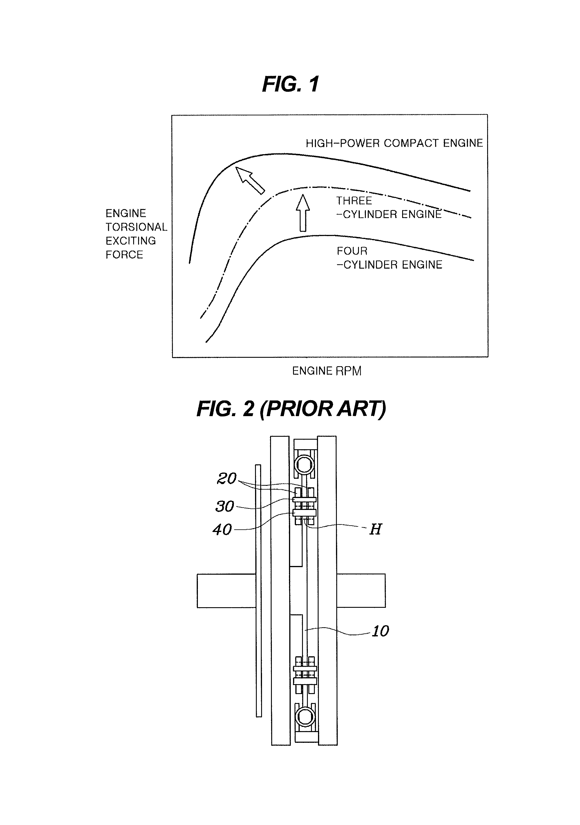 Apparatus for damping flywheel