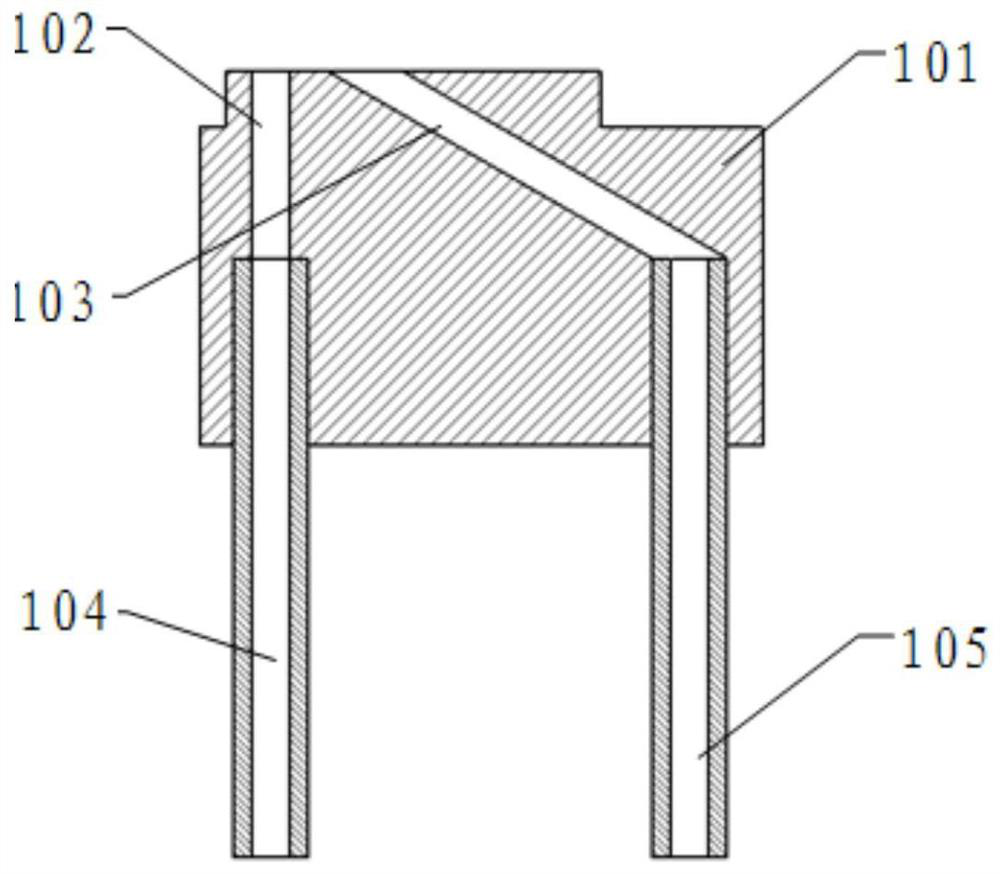 Spaceflight friction resistance sensor based on K-shaped pipe differential pressure measurement