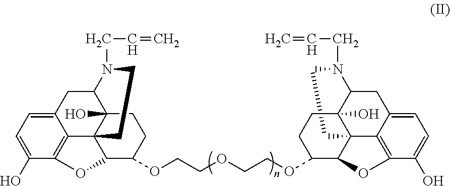 Conjugate of polyethylene gylcol and naloxone and pharmaceutical composition and use thereof