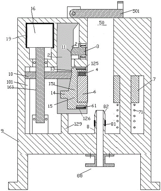 Automatic connecting and locking device for garden watering water supply hose