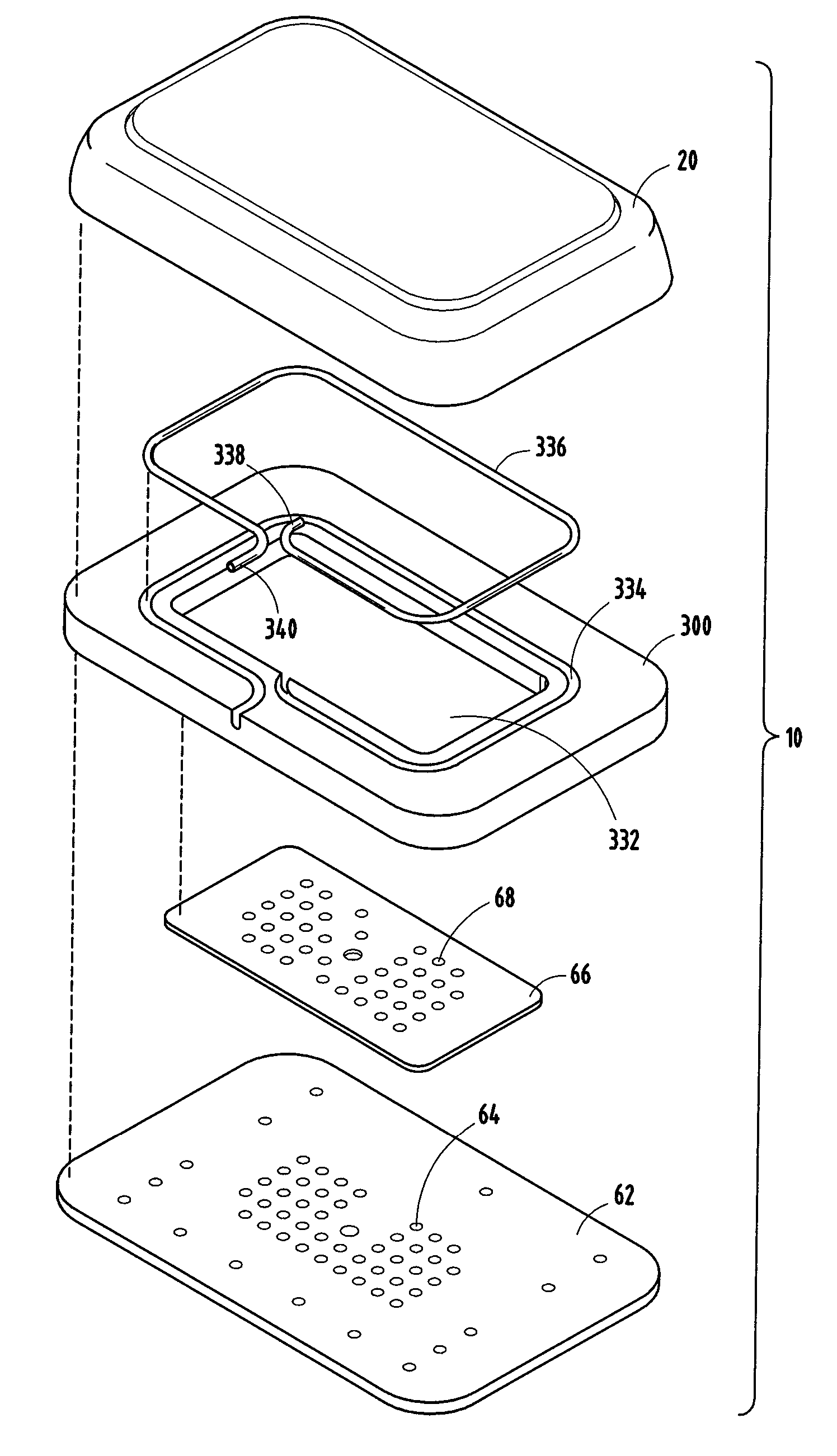 Fluid Manager Including a Lever and a Battery Including the Same