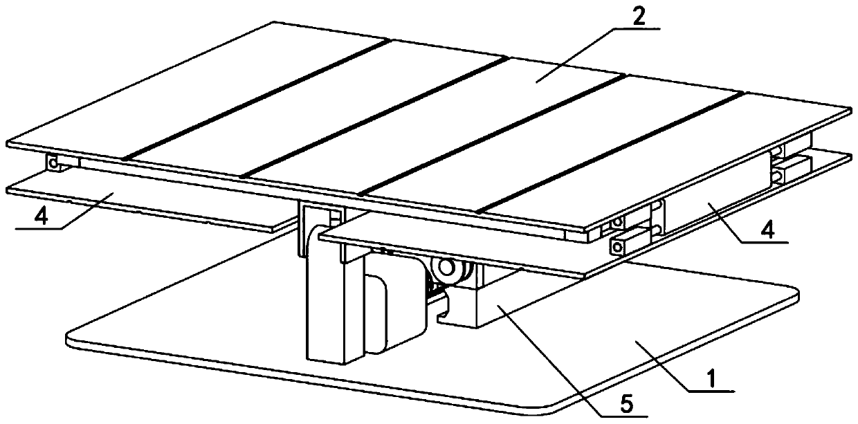 Foldable photovoltaic power generation mechanism