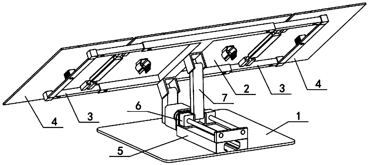 Foldable photovoltaic power generation mechanism