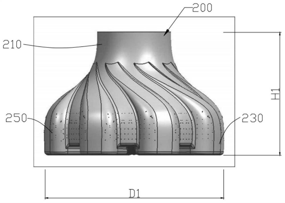 Controlled synthesis process of functionalized ordered macroporous (less than or equal to 1mm) graphite rotor for aluminum alloy refining