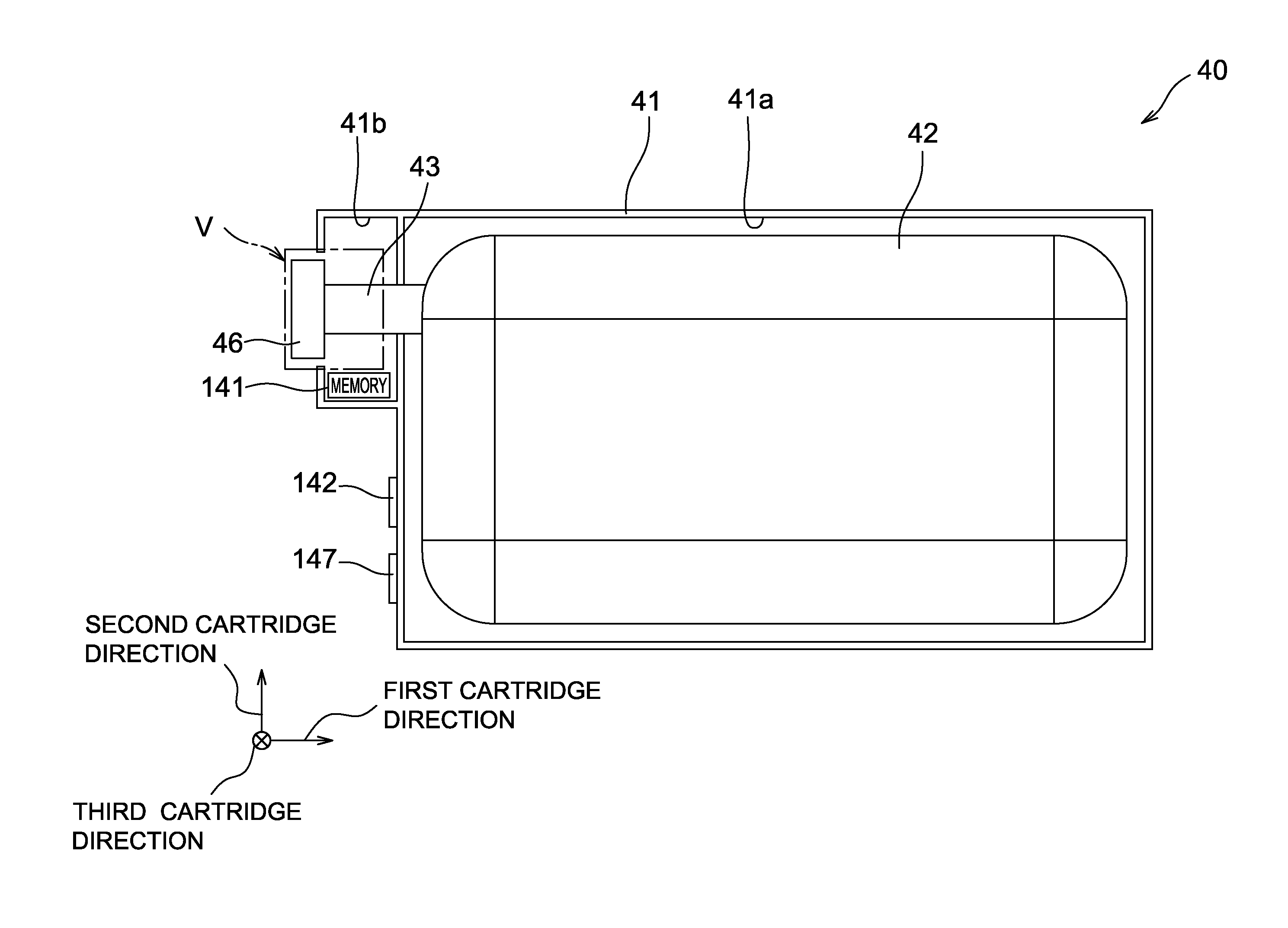 Liquid cartridge, liquid ejecting device, method of manufacturing liquid cartridge, and method of refurbishing liquid cartridge