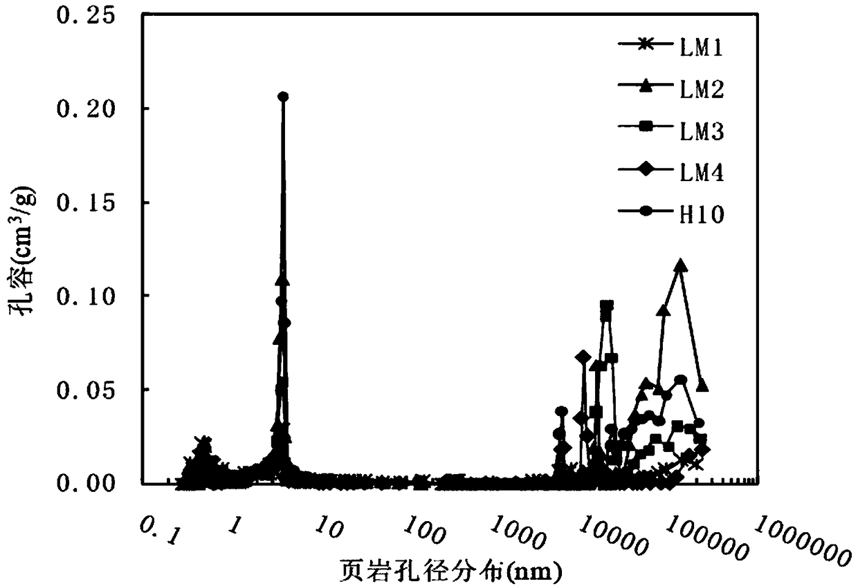 Shale gas reservoir pore structure quantitative calculation method based on nuclear magnetic resonance