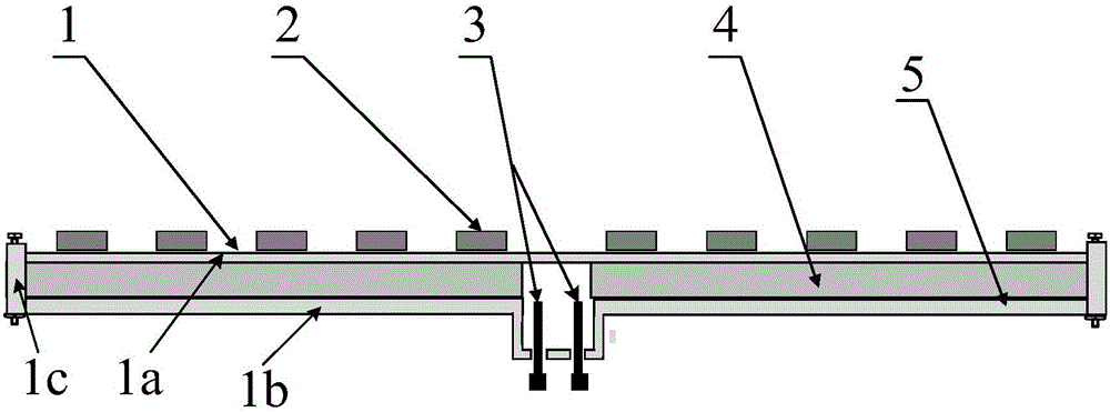 Radial line dielectric resonant antenna array